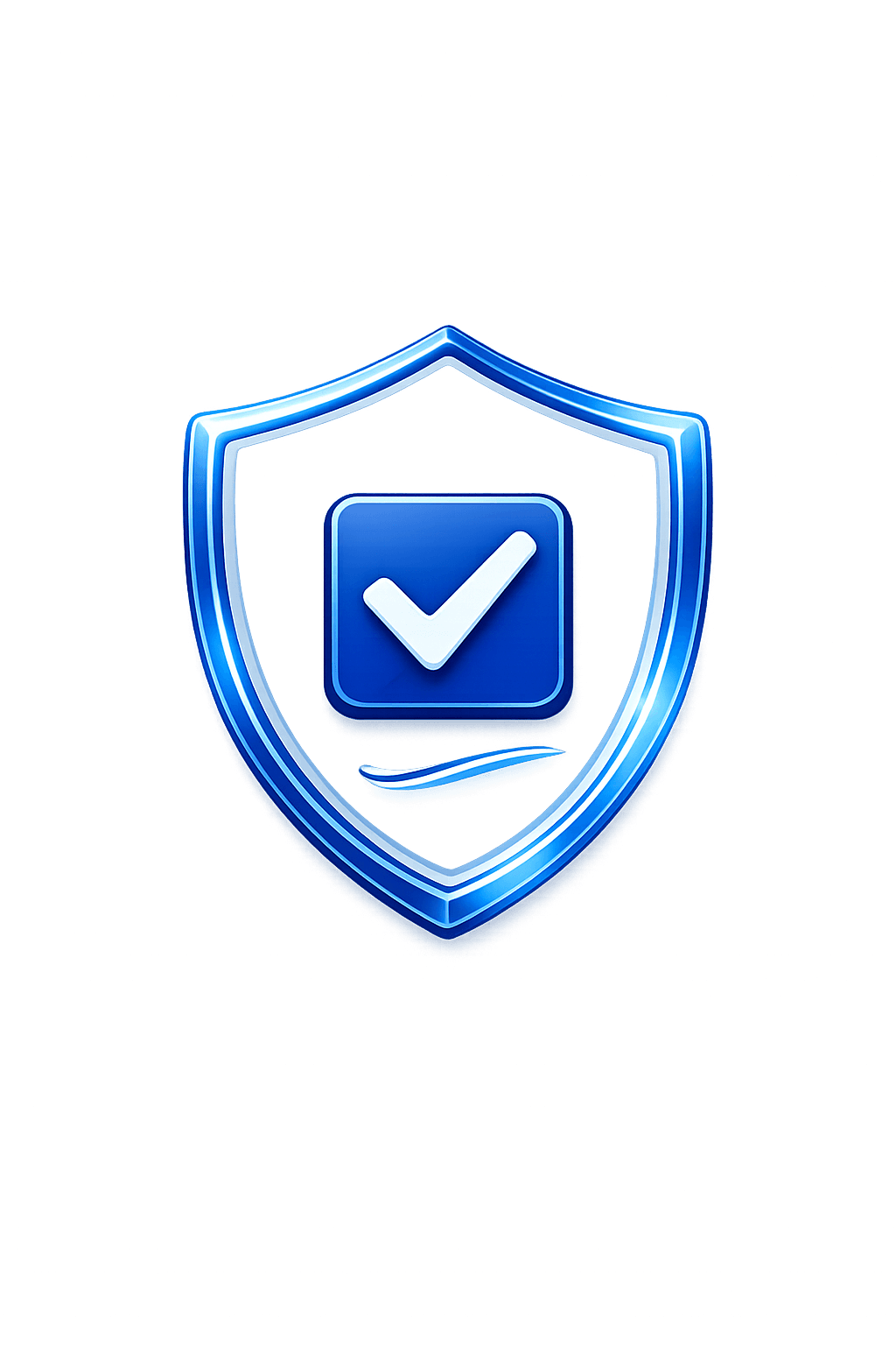 Shield with checkmark representing verified consent and delivery quality.